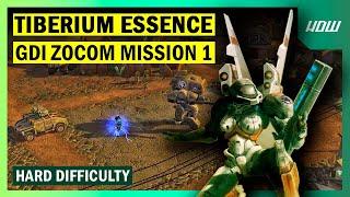 TIBERIUM ESSENCE - ACT 1 - GDI ZOCOM - MISSION 1 - INTO HELL - HARD DIFFICULTY - 4K