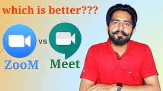 Comparison Between Zoom & Google Meet