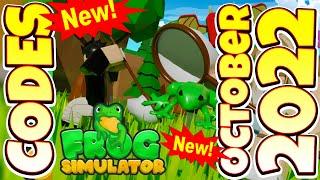 NEW CODES FREE PET Frog Simulator , Roblox GAME, ALL SECRET CODES, ALL WORKING CODES