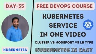 DAY-35 | EVERYTHING ABOUT KUBERNETES SERVICES | DISCOVERY | LOAD BALANCING | NETWORKING | #devops