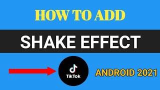 Tiktok new trend | shake effect for Android | how to make shake + bounce effect video on tiktok