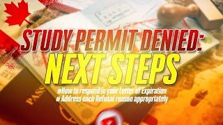 HOW TO WRITE LETTER OF EXPLANATION TO REAPPLY 4 CANADA STUDY PERMIT/ "TEMPORARY STAY" REFUSAL REASON