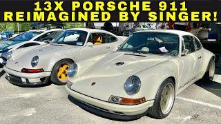 $20+ MILLION of Porsche 911 Reimagined by SINGER Vehicle Design! SINGER DLS, Turbo & Classic Study!