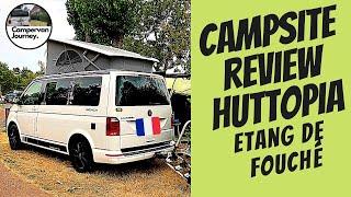 Huttopia France - Review and tour of Etang de Fouché at Arnay-le-Duc We visit with our VW and tent