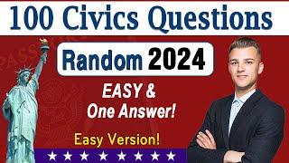 [Easy Answers] Official 100 Civics Questions and Answers for US Citizenship Test 2024