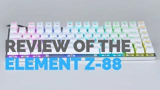 E-Element Z-88 RGB LED Backlit Water-Proof Mechanical Gaming Keyboard | Review