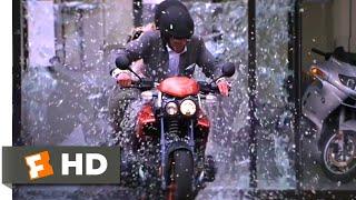 Paycheck (2003) - Motorcycle Chase Scene (7/10) | Movieclips