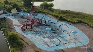 ABANDON Splashdown WATERPARK in Wellston,OH...MAVIC PRO 2...