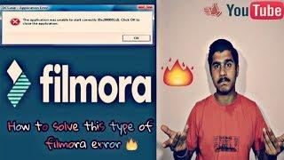 How To Fix Error 0xc000001d in starting of Filmora 9
