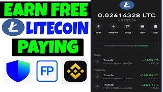 Earn Free Litecoin | Paying Trust Binance Faucetpay Wallet | Earn Free Crypto