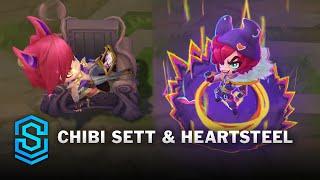 Chibi Sett & Chibi Heartsteel Sett | Teamfight Tactics