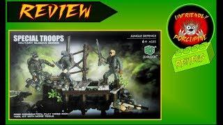 SPECIAL TROOPS [ JUNGLE DEFENSE ] Mega Construx Call Of Duty Knock Off Review