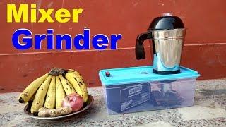 How to make Mixer grinder With 4000RPM Motor & 12v Battery