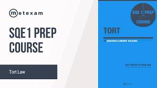 Tort. SQE 1 Prep Course