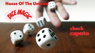 Chuck's Corner Weekly/ DICE MAGIC #Houseoftheunusual.com® #ChuckCaputoMagic®