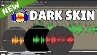How to enable dark mode in Audacity