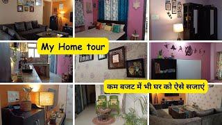 My Home tour | Renter friendly home decor ideas | My rented 4bhk apartment tour