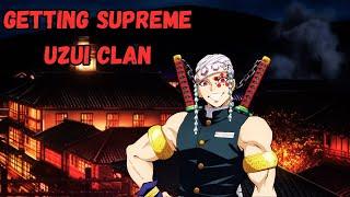 Getting SUPREME Uzui Clan in Project Slayers