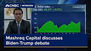 Biden-Trump debate: 'Quite muted' reaction from U.S. Treasurys, says Mashreq Capital