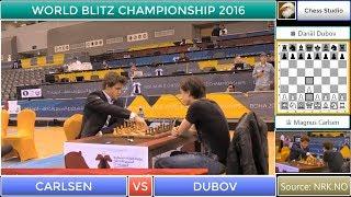 CARLSEN VS DUBOV | WORLD BLITZ CHAMPIONSHIP 2016