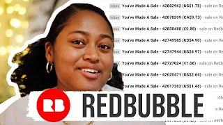 How To FINALLY Start Making Sales on REDBUBBLE 2021 (tips on first 100 sales beginners)