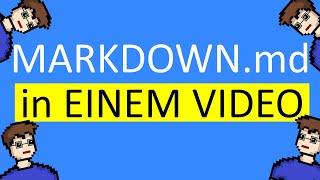 Die GRUNDLAGEN von MARKDOWN in EINEM VIDEO und wie man mit PYTHON MARKDOWN in HTML konvertieren kann