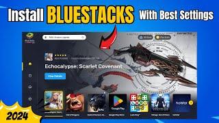 How to Install BLUESTACKS on Windows 10/11 (With Best Settings) 2024