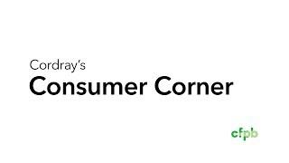 Cordray's Consumer Corner