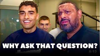 “WHAT KIND OF QUESTION IS THAT?” Prince Naseem Hamed RAW UNCUT on Son Aadam Hamed Debut | ISLAM