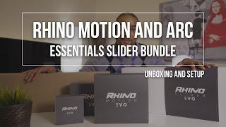 Rhino Motion Evo with Arc Unboxing and Setup [Essentials Slider Bundle]