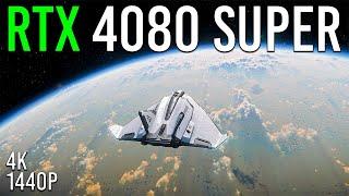 Star Citizen DESTROYS RTX 4080 SUPER! Nvidia RTX 4080 SUPER GPU Benchmark Test