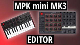 Akai MPK Mini Mk3 Tutorial - Editor Software Overview