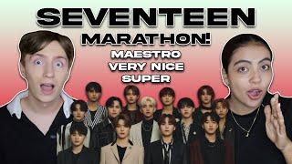 SEVENTEEN Marathon | Music Producer and Editor React to 'VERY NICE' - 'Super' - 'MAESTRO'