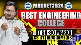 Best Engineering Colleges At Low Score Pune|Get Admission in CS/IT/AIDS/AIML/DS in Best College|