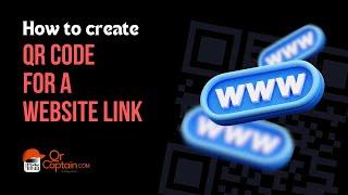 How to create QR Code for a Website / Link?