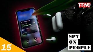 How to use Airpods and an iPhone as a listening device | For Educational Purposes