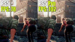 The Last of Us Part 1 on PS5 vs. PS5 Pro Comparison | Graphics, Resolution, FPS Test