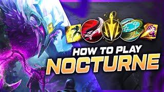 HOW TO PLAY NOCTURNE SEASON 13 | Build & Runes | Season 13 Nocturne guide | League of Legends