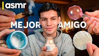 ASMR español soy tu mejor amigo atención personal para dormir