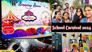 Mini Vlog- 39 || Children's Day 2024 || Campus Carnival || Stepping Stone Inter College