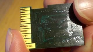 Inside a 4GB Class 6 SDHC memory card