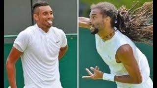 When Tennis Match Become Drama Show | Nick Kyrgios VS  Dustin Brown