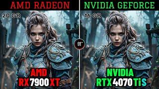 The Best Graphics Card: RX 7900 XT or RTX 4070 Ti Super ?