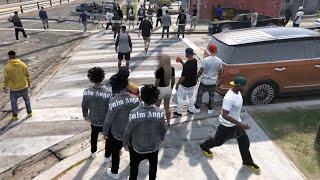 BAD KIDS HOOD PARTY! GTA 5 RP   YBN LS