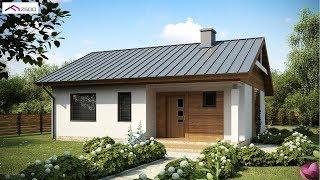 70 Square Meter Small and Simple House Design With Floor Plan