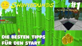 Die BESTEN TIPPS für den START! VIEL GELD VERDIENEN! Minecraft SHINYBOUNDS #1