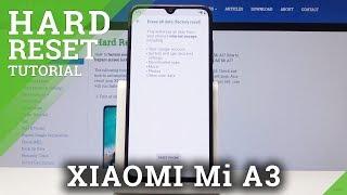 How to Factory Reset XIAOMI Mi A3 - Erase All Content & Settings