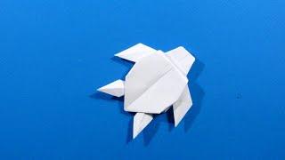 How to Make a Paper Turtle / Origami Sea Turtle