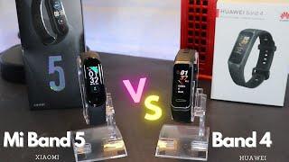Xiaomi Mi Band 5 VS Huawei Band 4 which one is better and why?