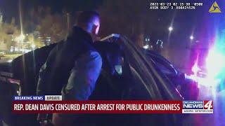 Rep. Dean Davis censured after arrest for public drunkenness